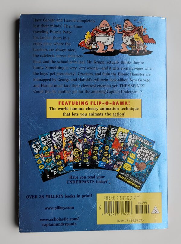 Captain Underpants And The Preposterous Plight Of The Purple Potty People by Dav Pilkey - Image 2