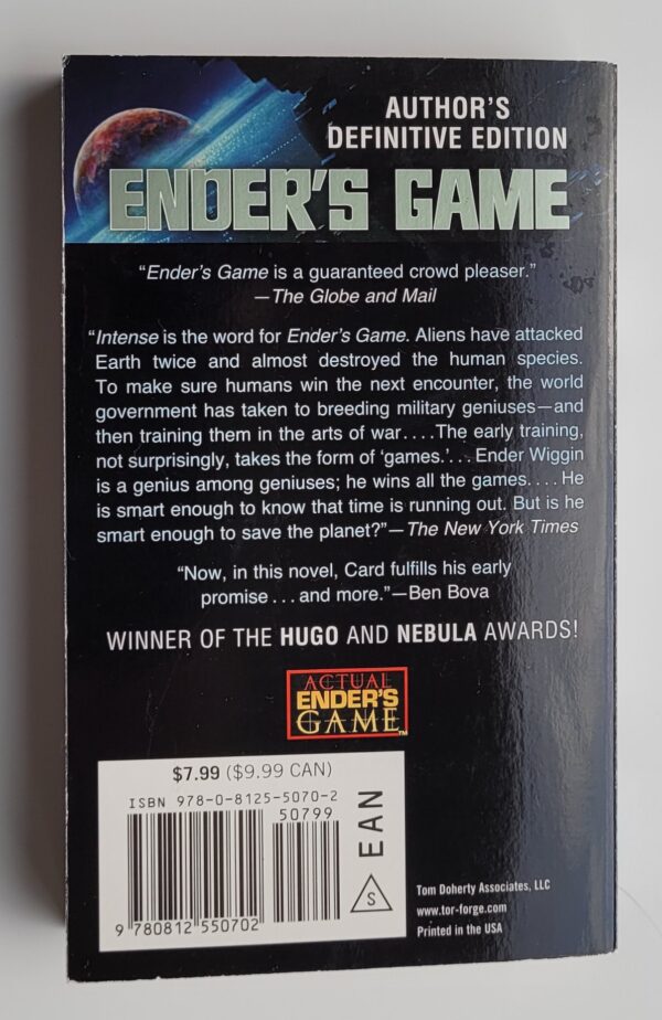 ENDER'S GAME by Orson Scott Card - Image 3